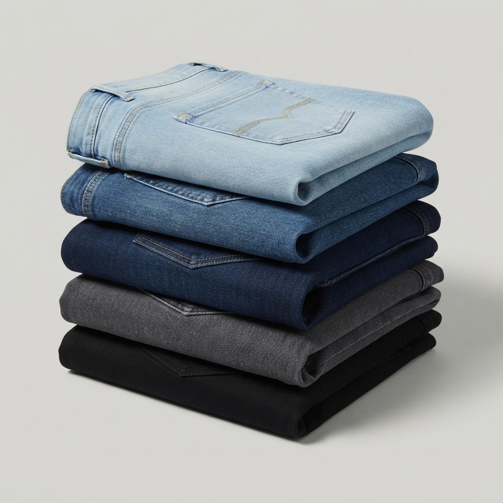 Featured men's jeans from Alamdaar Rajput Garments