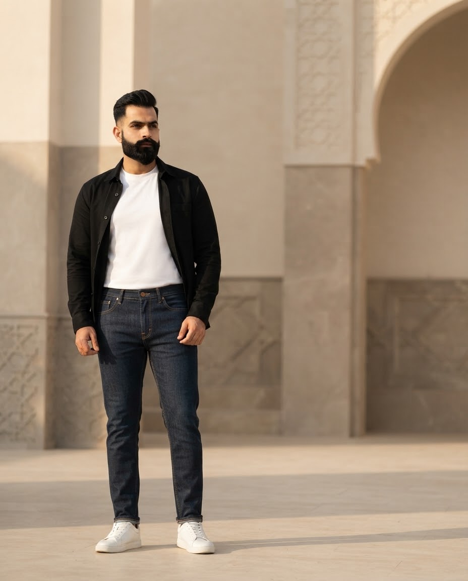 Premium men's jeans by Alamdaar Rajput Garments in Madina