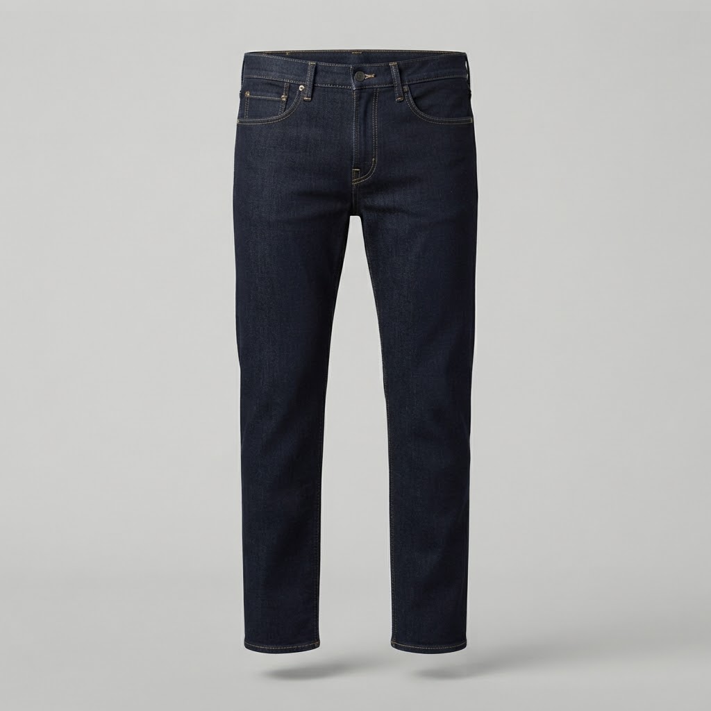 Dark Navy Blue Men's Jeans